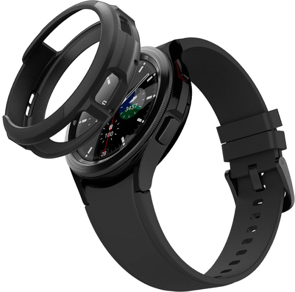 Купить Чехол Spigen Liquid Air (ACS03140) для Samsung Galaxy Watch 4 Classic 46mm (Black)